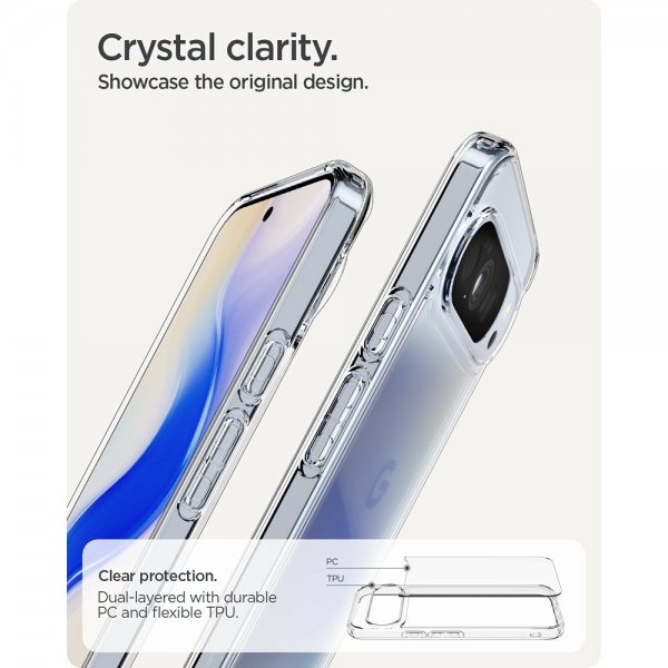 Spigen Google Pixel 10 Pro XL Cover Ultra Hybrid Crystal Clear