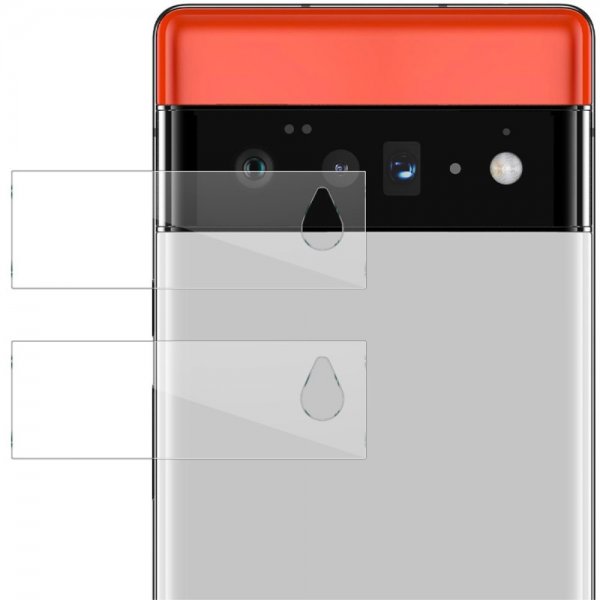 Imak Google Pixel 6 Pro Kamerabeskyttelse i Hærdet Glas 2-pak