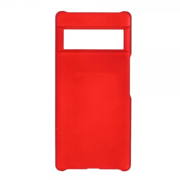 Google Pixel 6 Pro Cover Mat Hårdplast Rød