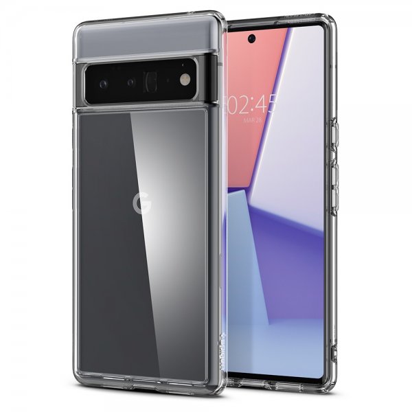 Spigen Google Pixel 6 Pro Cover Ultra Hybrid Krystalklar