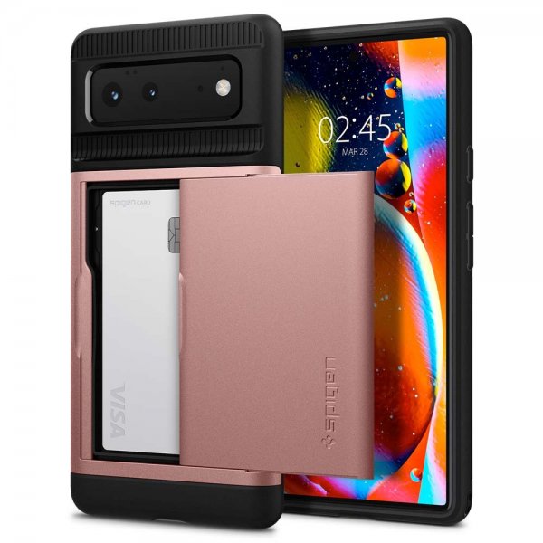 Spigen Google Pixel 6 Cover Slim Armor CS Rose Gold
