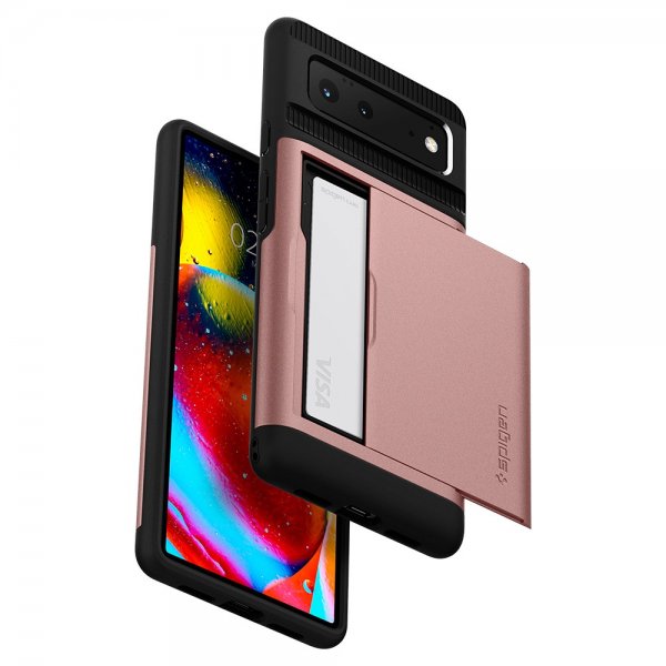Spigen Google Pixel 6 Cover Slim Armor CS Rose Gold