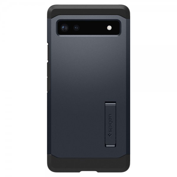 Spigen Google Pixel 6a Cover Tough Armor Metal Slate