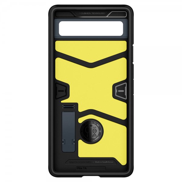 Spigen Google Pixel 6a Cover Tough Armor Metal Slate