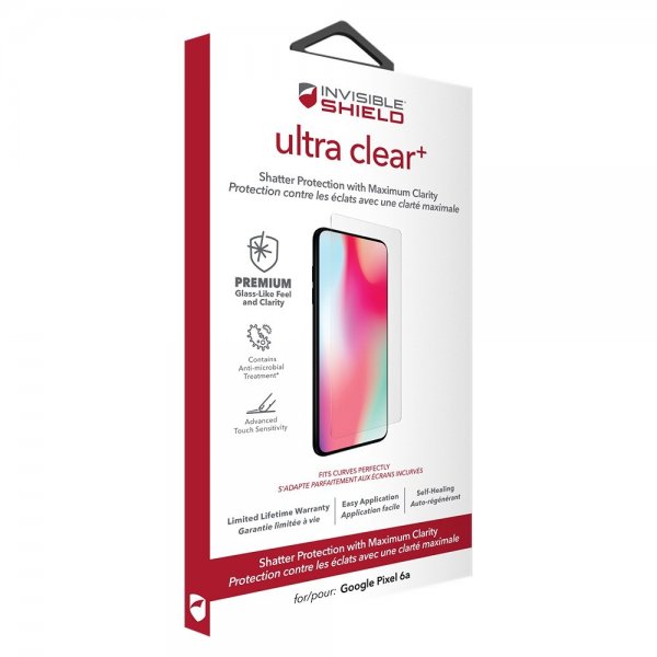 ZAGG InvisibleShield Google Pixel 6a skærmbeskytter Ultra Clear