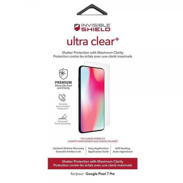 ZAGG InvisibleShield Google Pixel 7 Pro Skærmbeskyttelse Ultra Clear+