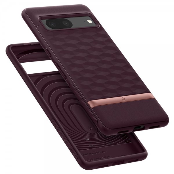 Caseology Google Pixel 7 Cover Parallax Burgundy