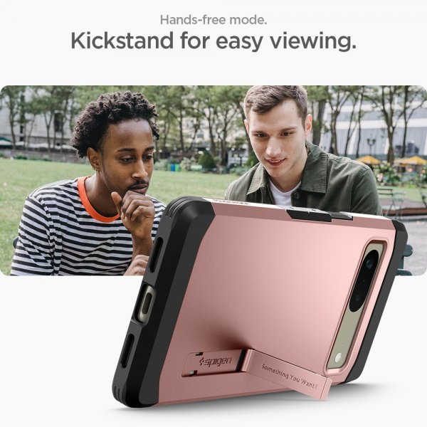 Spigen Google Pixel 7 Cover Tough Armor Rosaguld