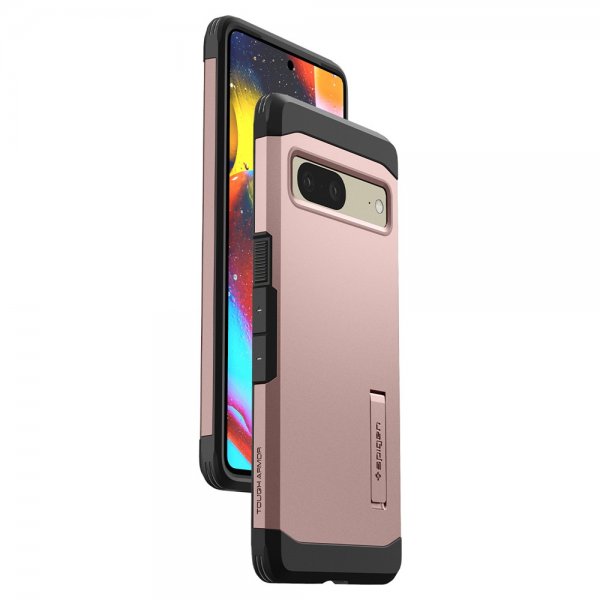 Spigen Google Pixel 7 Cover Tough Armor Rosaguld