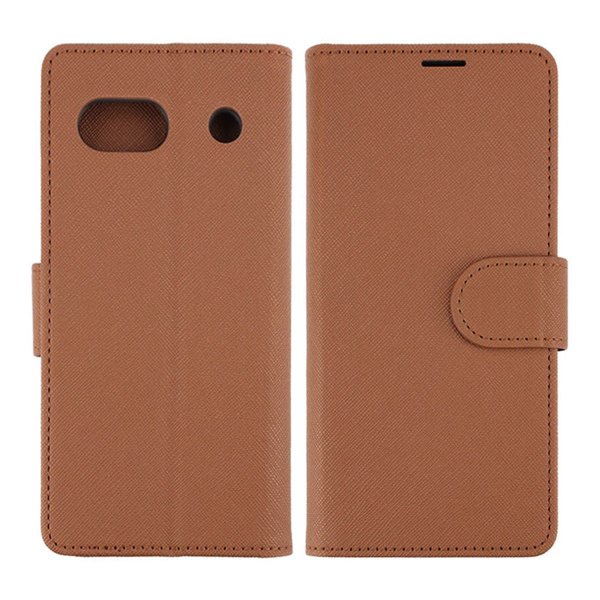 Google Pixel 7a Cover med Kortlomme Brun