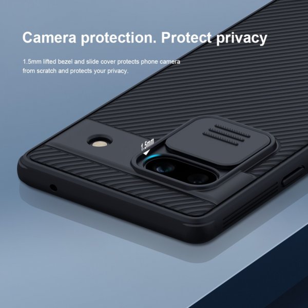 Nillkin Google Pixel 7a Cover CamShield Pro Sort