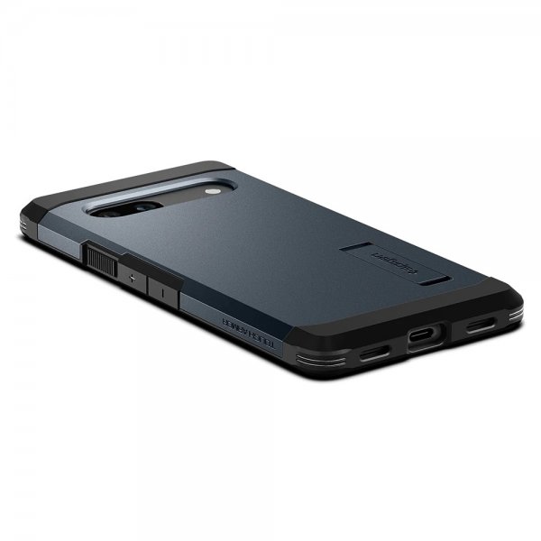 Spigen Google Pixel 7a Cover Tough Armor Metal Slate