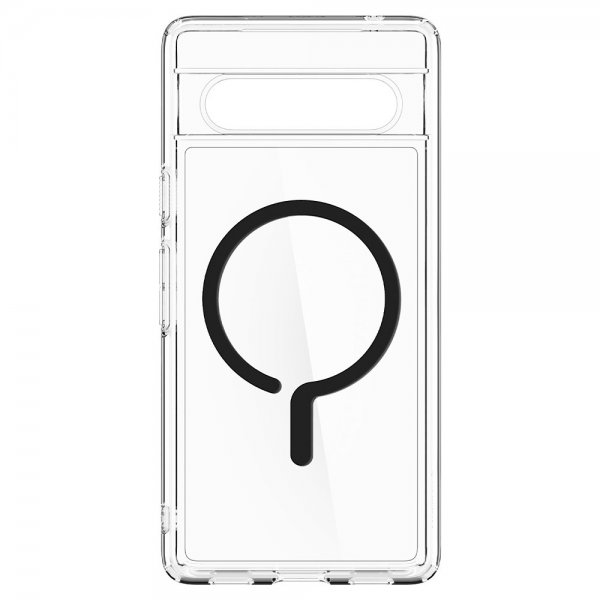 Spigen Google Pixel 7a Cover Ultra Hybrid OneTap Metal Ring MagFit Sort