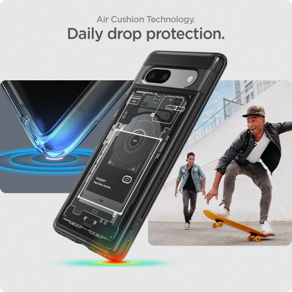 Spigen Google Pixel 7a Cover Ultra Hybrid Zero One Sort