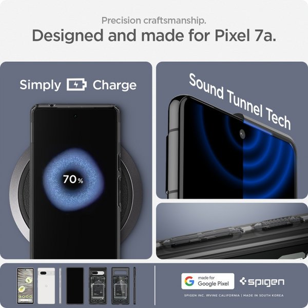 Spigen Google Pixel 7a Cover Ultra Hybrid Zero One Sort
