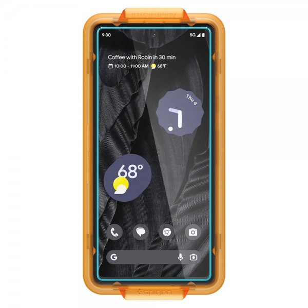 Spigen Google Pixel 7a Skærmbeskyttelse GLAS.tR ALIGNmaster 2-pak