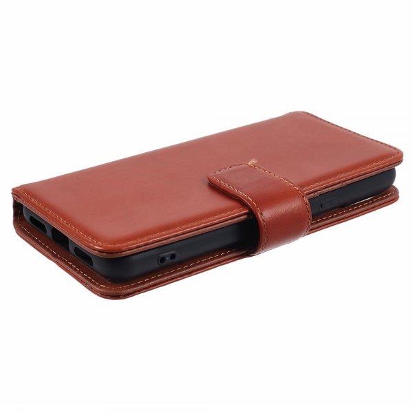 Nordic Covers Google Pixel 8 Etui Essential Læder Maple Brown