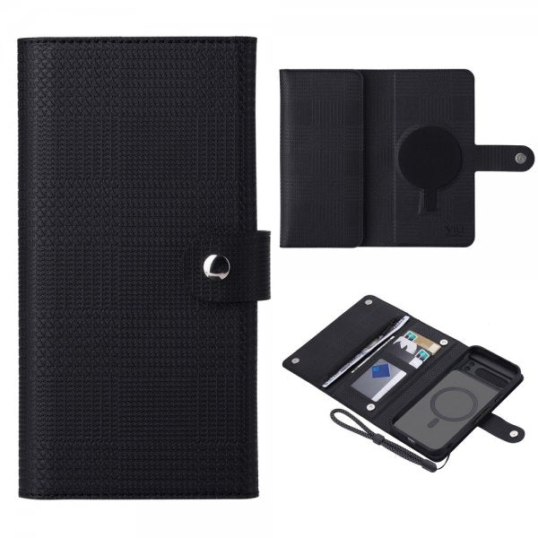 VILI Google Pixel 8 Pro Cover med Aftageligt Cover GHB Series MagSafe Sort