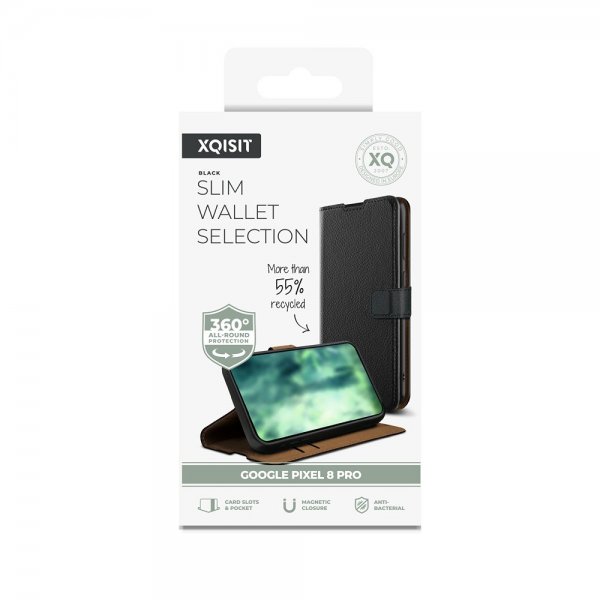 Xqisit Google Pixel 8 Pro Cover Slim Wallet Selection Sort