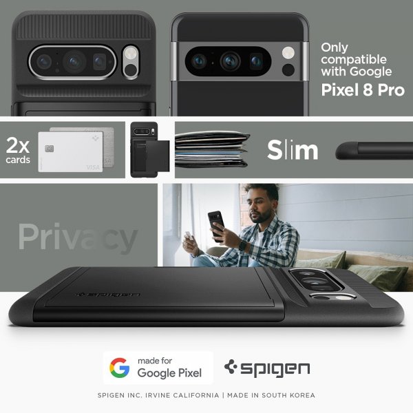 Spigen Google Pixel 8 Pro Cover Slim Armor CS Sort