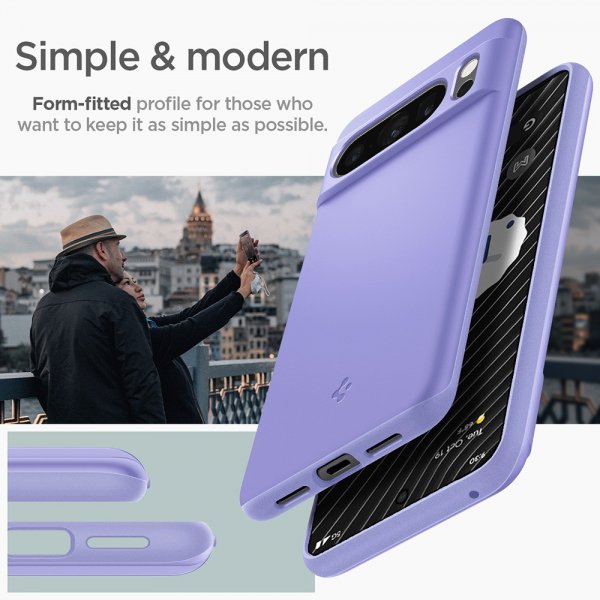 Spigen Google Pixel 8 Pro Cover Thin Fit Awesome Violet