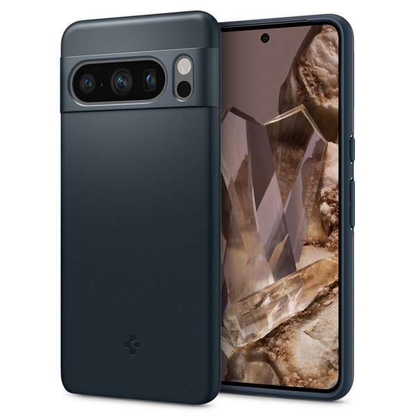 Spigen Google Pixel 8 Pro Cover Thin Fit Metal Slate