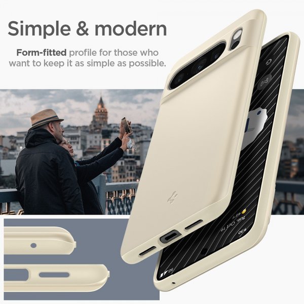 Spigen Google Pixel 8 Pro Cover Thin Fit Mute Beige