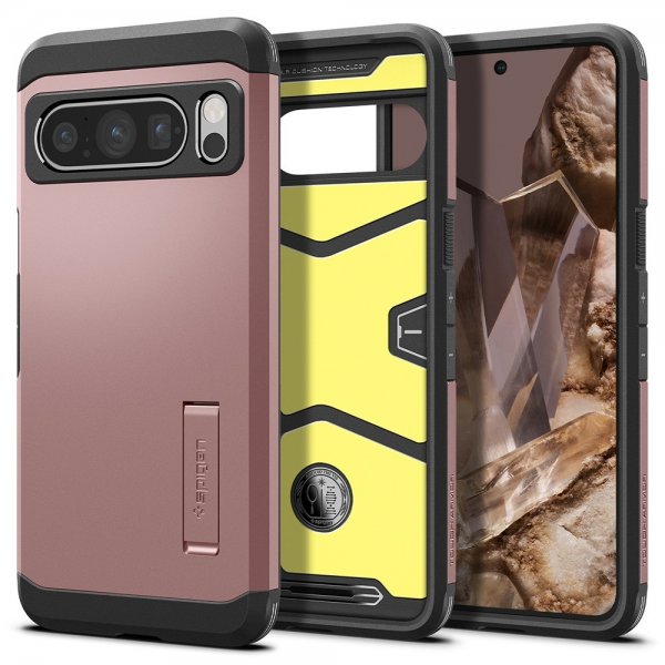Spigen Google Pixel 8 Pro Cover Tough Armor Rose Gold