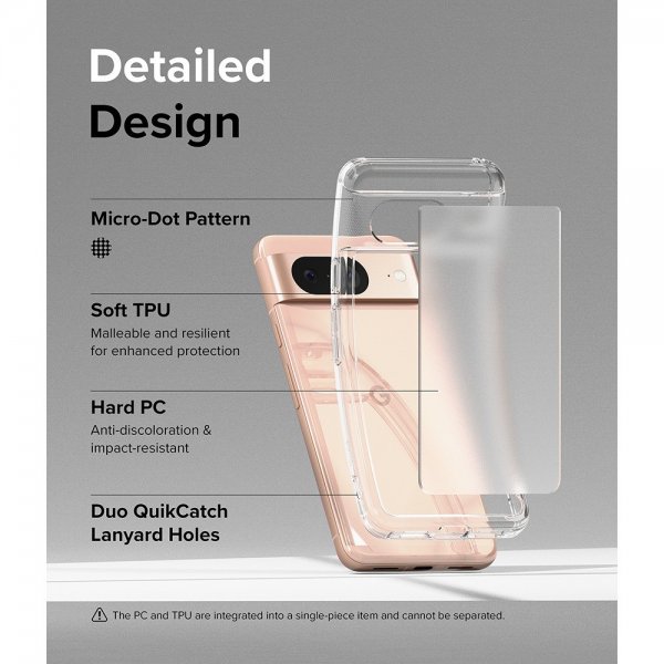 Ringke Google Pixel 8 Cover Fusion Matte Clear