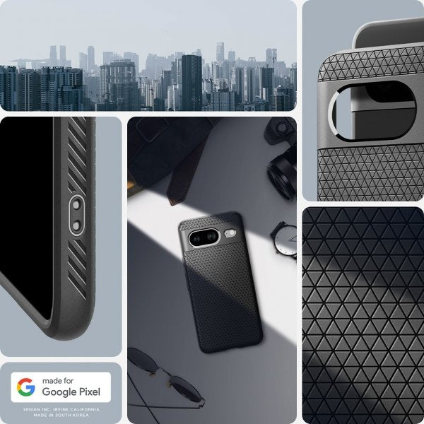 Spigen Google Pixel 8 Cover Liquid Air Mat Sort