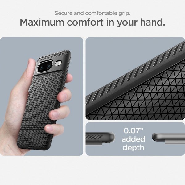Spigen Google Pixel 8 Cover Liquid Air Mat Sort