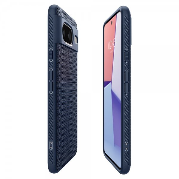 Spigen Google Pixel 8 Cover Liquid Air Navy Blue