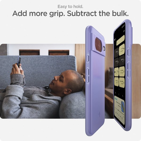 Spigen Google Pixel 8 Cover Thin Fit Awesome Violet