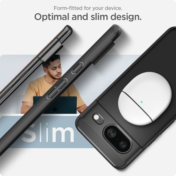 Spigen Google Pixel 8 Cover Thin Fit Sort