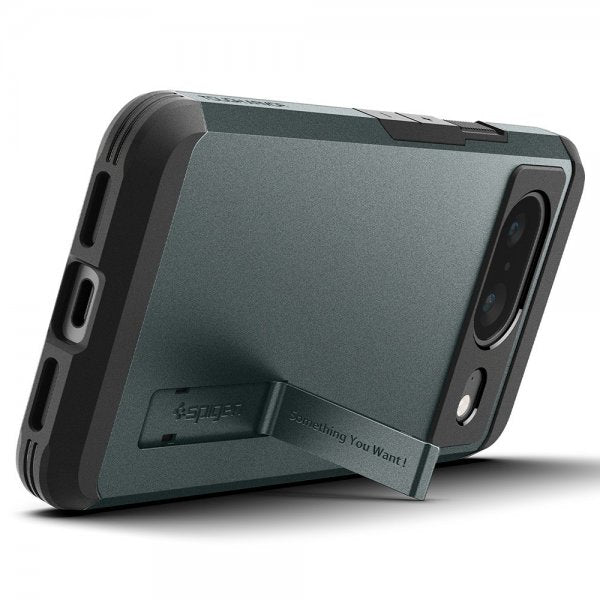 Spigen Google Pixel 8 Cover Tough Armor Abyss Green