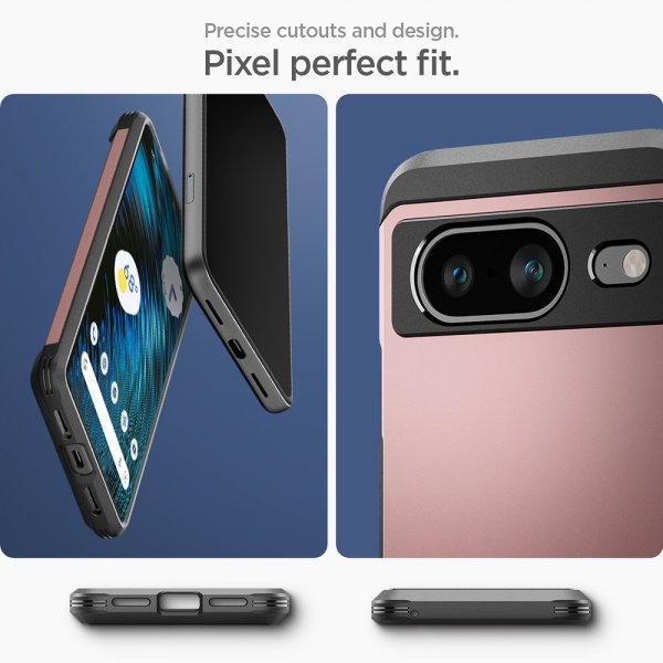 Spigen Google Pixel 8 Cover Tough Armor Rose Gold