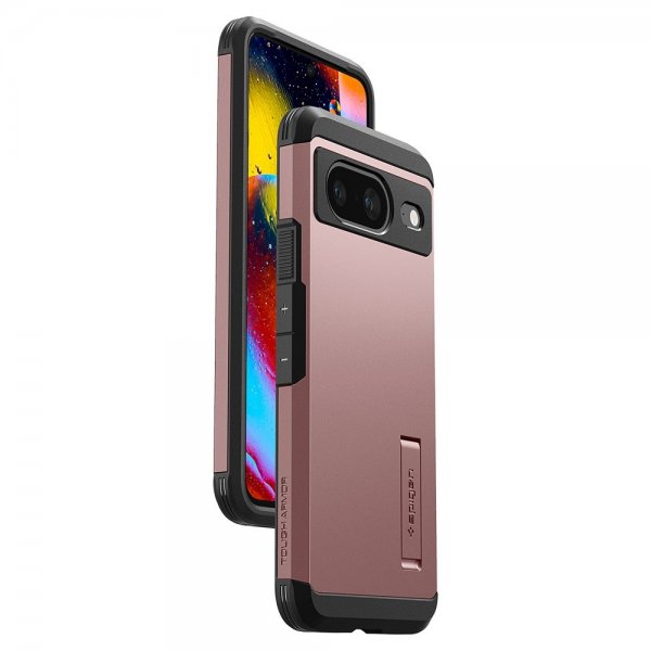 Spigen Google Pixel 8 Cover Tough Armor Rose Gold