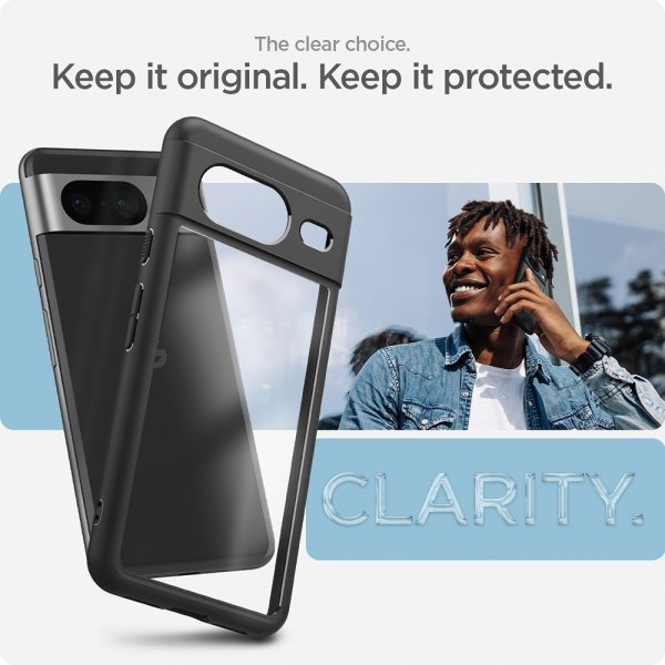 Spigen Google Pixel 8 Cover Ultra Hybrid Mat Sort