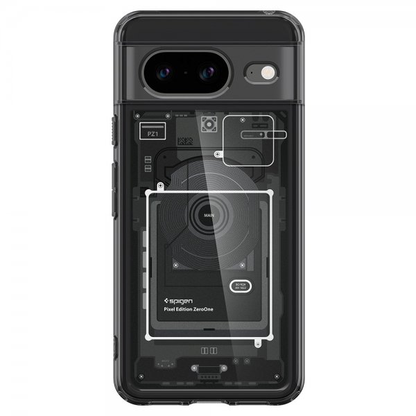 Spigen Google Pixel 8 Cover Ultra Hybrid Zero One Sort