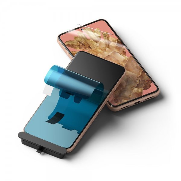 Ringke Google Pixel 8 Skærmbeskytter Dual Easy Film 2-pak