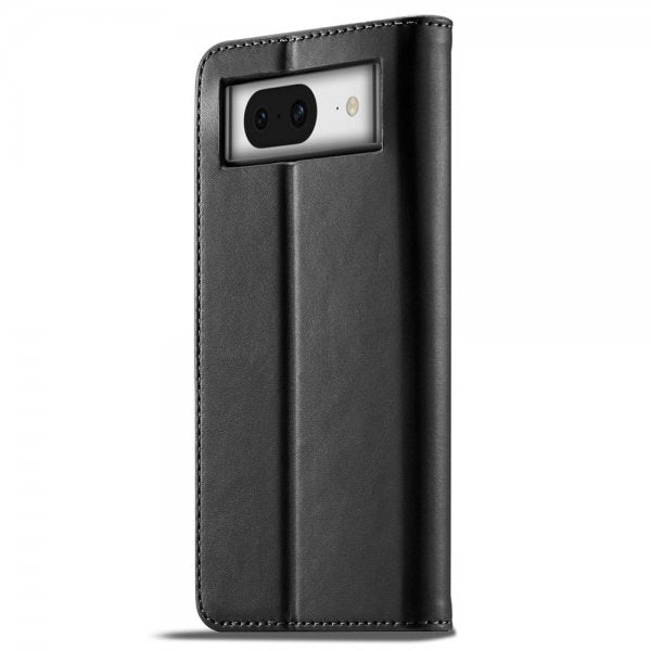 Lc.Imeeke Google Pixel 8a Cover med Kortplads Kickstand Funktion Sort