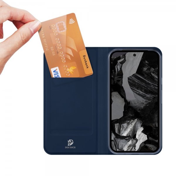 Dux Ducis Google Pixel 8a Cover Skin Pro Series Blå