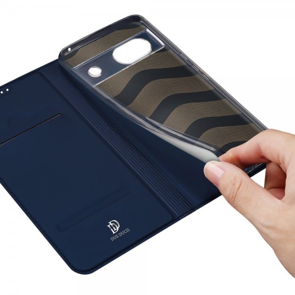 Dux Ducis Google Pixel 8a Cover Skin Pro Series Blå