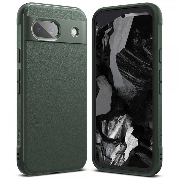 Ringke Google Pixel 8a Cover Onyx Mørkegrøn