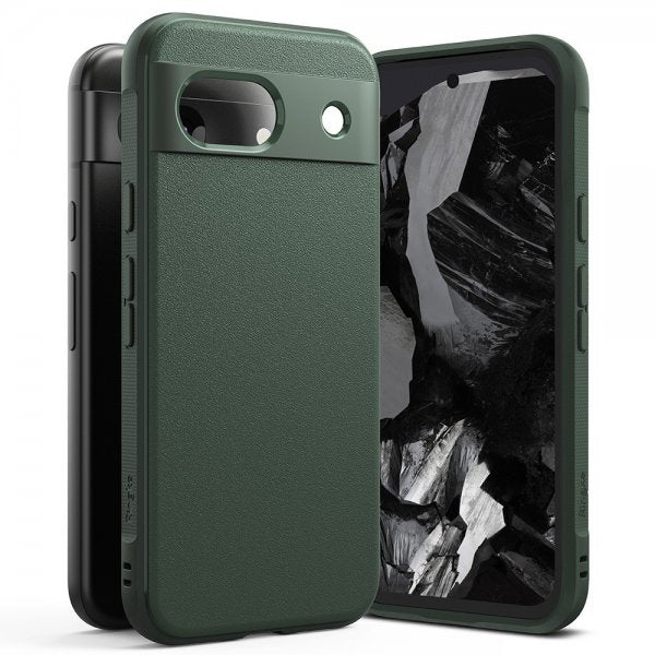Ringke Google Pixel 8a Cover Onyx Mørkegrøn