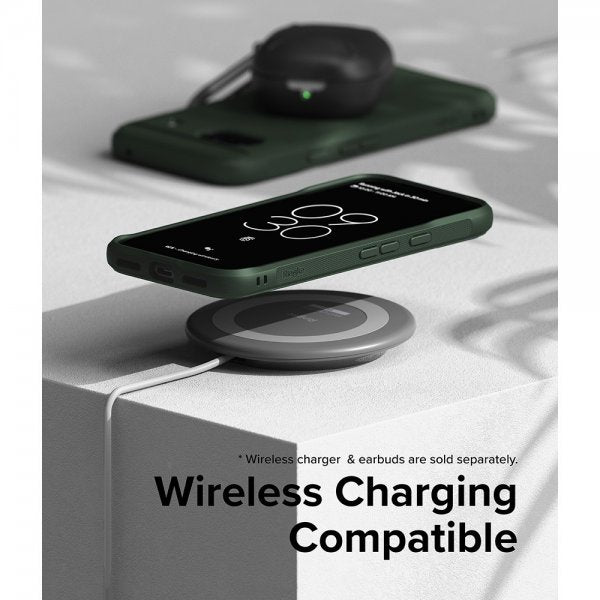 Ringke Google Pixel 8a Cover Onyx Mørkegrøn