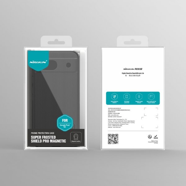 Nillkin Google Pixel 8a Cover Super Frosted Shield Pro Rød