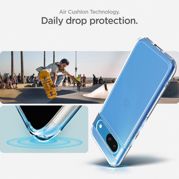 Spigen Google Pixel 8a Cover Ultra Hybrid Crystal Clear