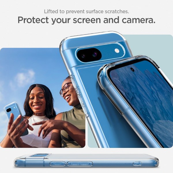 Spigen Google Pixel 8a Cover Ultra Hybrid Crystal Clear