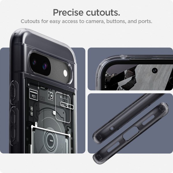 Spigen Google Pixel 8a Cover Ultra Hybrid Zero One Sort